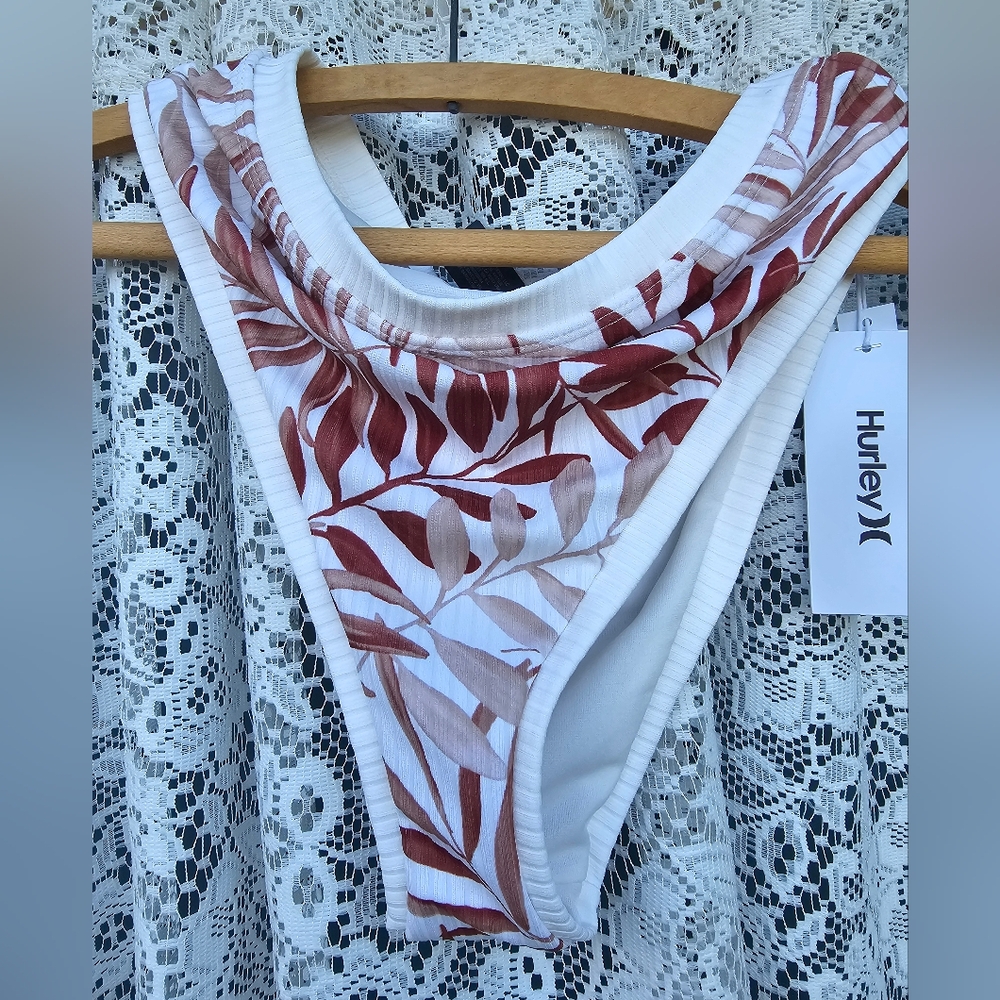 Hurley High Waisted Bikini Bottom
